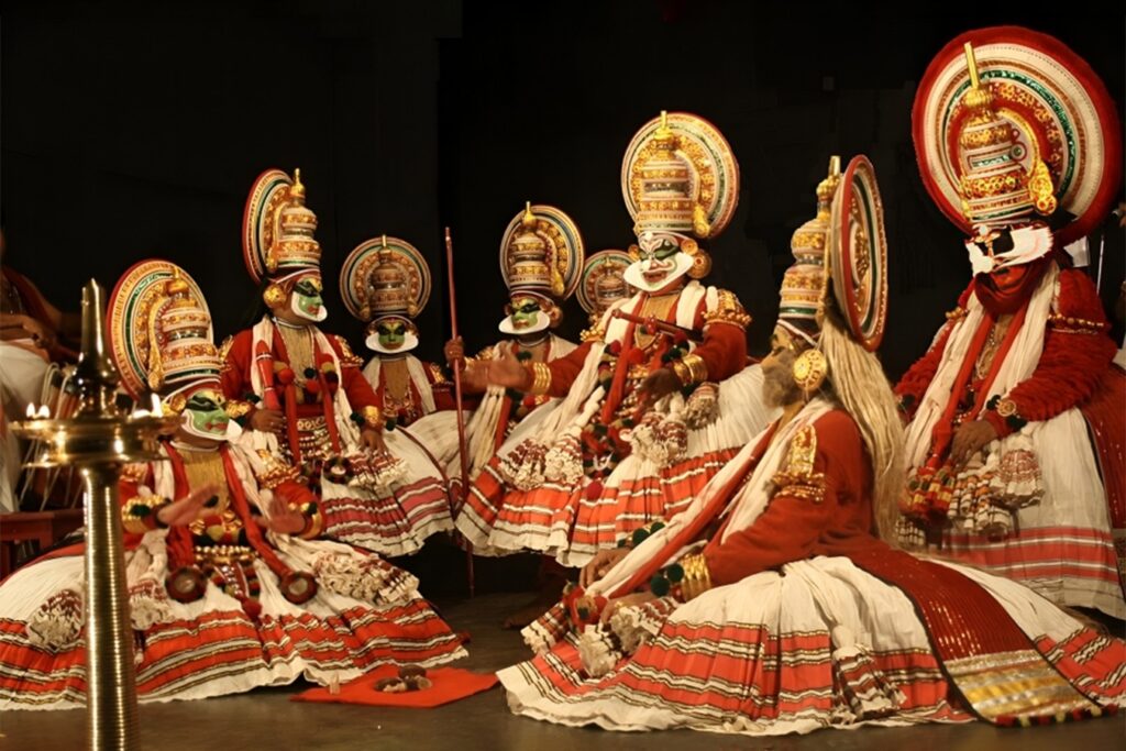 Kathakali show in Thiruvananthapuram